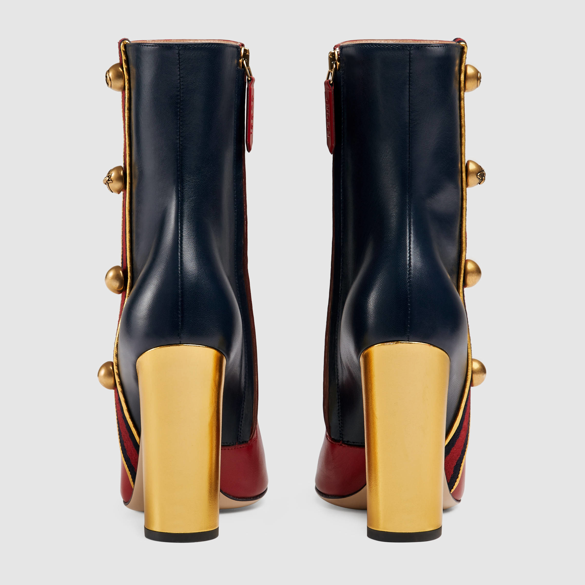 red gucci boots
